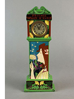 Wileman Intarsio Miniature longcase clock